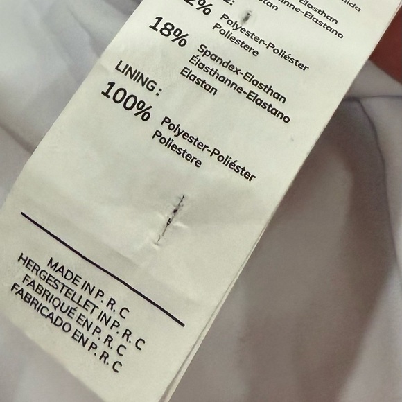 Coral and White Swimsuit Size XL Beach Pool Vacation Summer - Picture 6 of 7